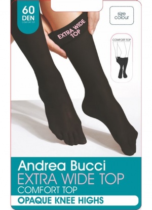 Andrea Bucci 60D Comfort Top Knee Highs