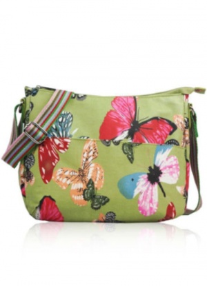 Canvas Butterfly Bag