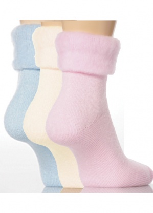 Soft Thermal Fluffy Bed Sock 3 Pair Pack