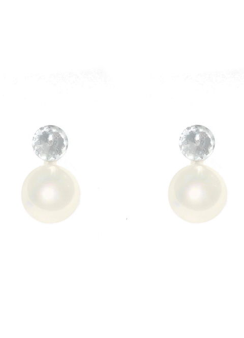 SHS Fiona Pearl and Crystal Earrings