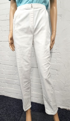 Relaxed Fit Half Elasticated Jeans With Embroidered Pocket