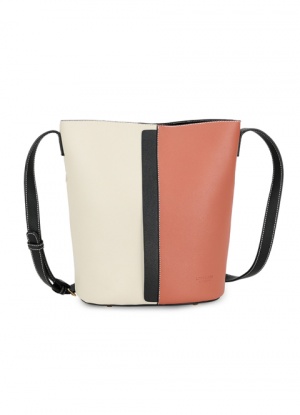 Long And Son Two Tone Bucket Bag