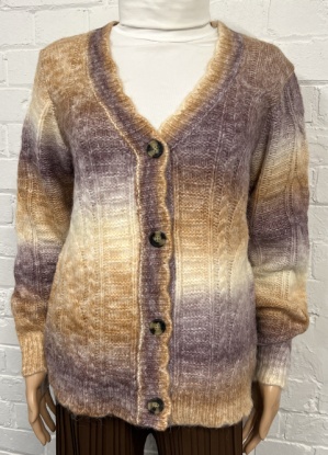 Mudflower Ombre Cardigan - Suzanne Charles