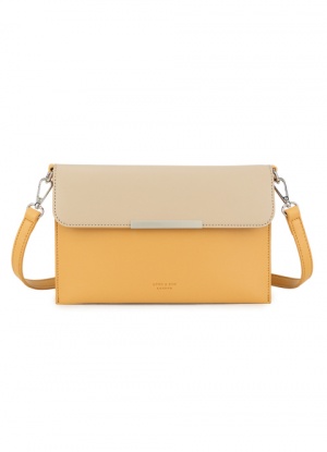 Long and Son Two-Tone Crossbody Bag