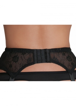 how to hook stockings to garter belt Floral Embroidery Garter Belts main image 0