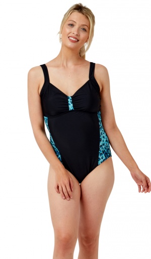 Oyster Bay Animal Panel Swimsuit