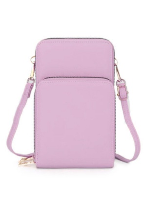 Long and Son Triple Zip compact Crossbody Bag