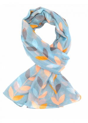 Pure Fashions Vines and Leaves Scarf