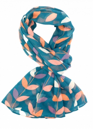Pure Fashions Vines and Leaves Scarf