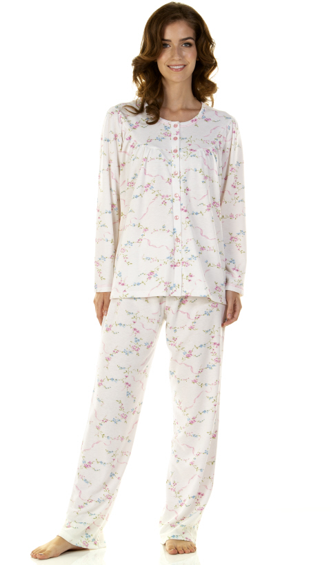 La Marquise Cuddleknit In Bloom Long Sleeve Pyjama Suzanne Charles
