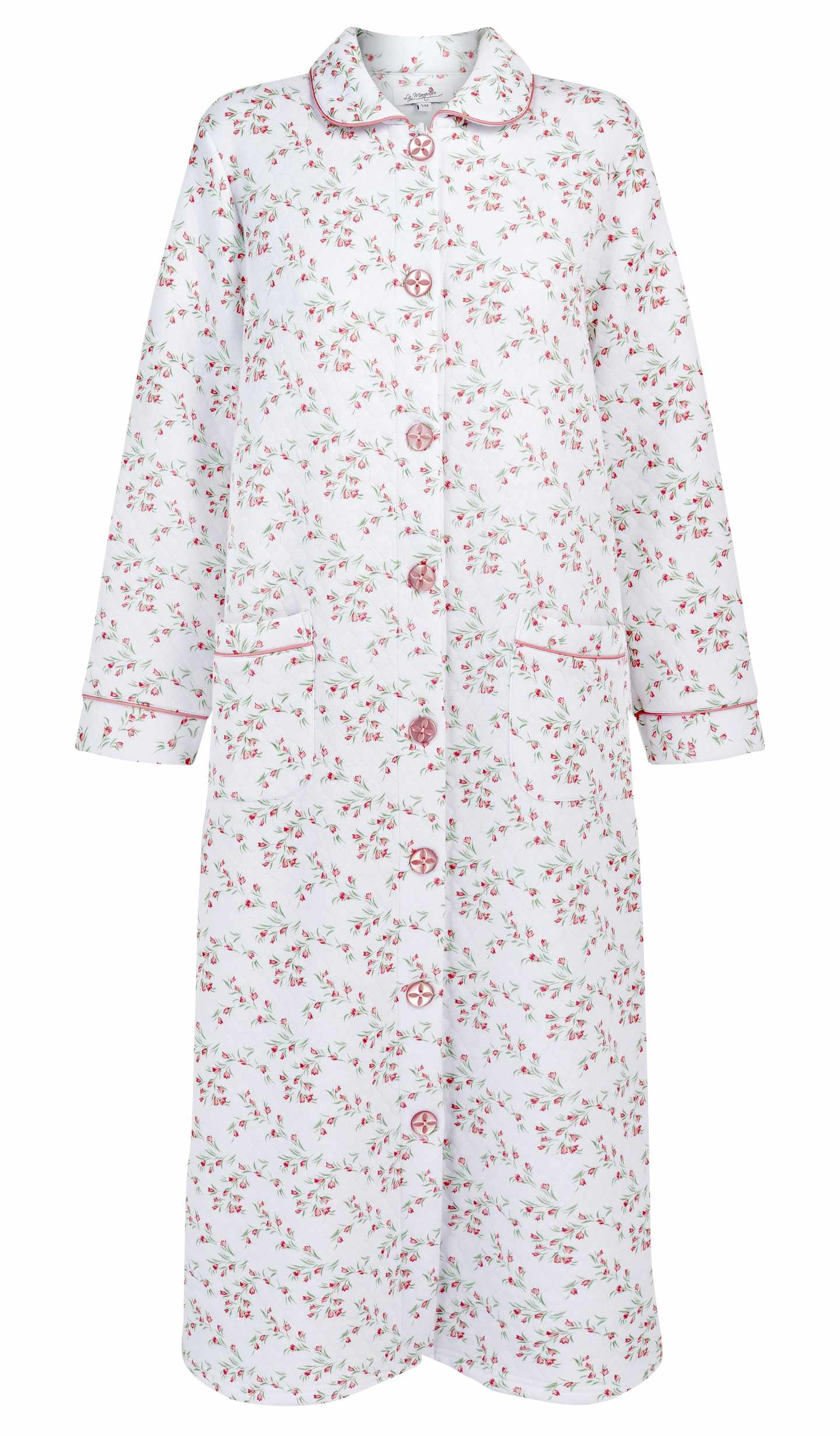 cotton button through dressing gowns Dressing Gown Women Button