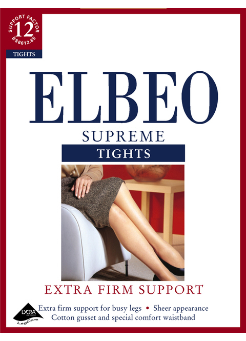 Lot De 3 Bas Nylon Elbeo Taille M : 1 Crème Café Et 2 Soyeux, Support Moyen
