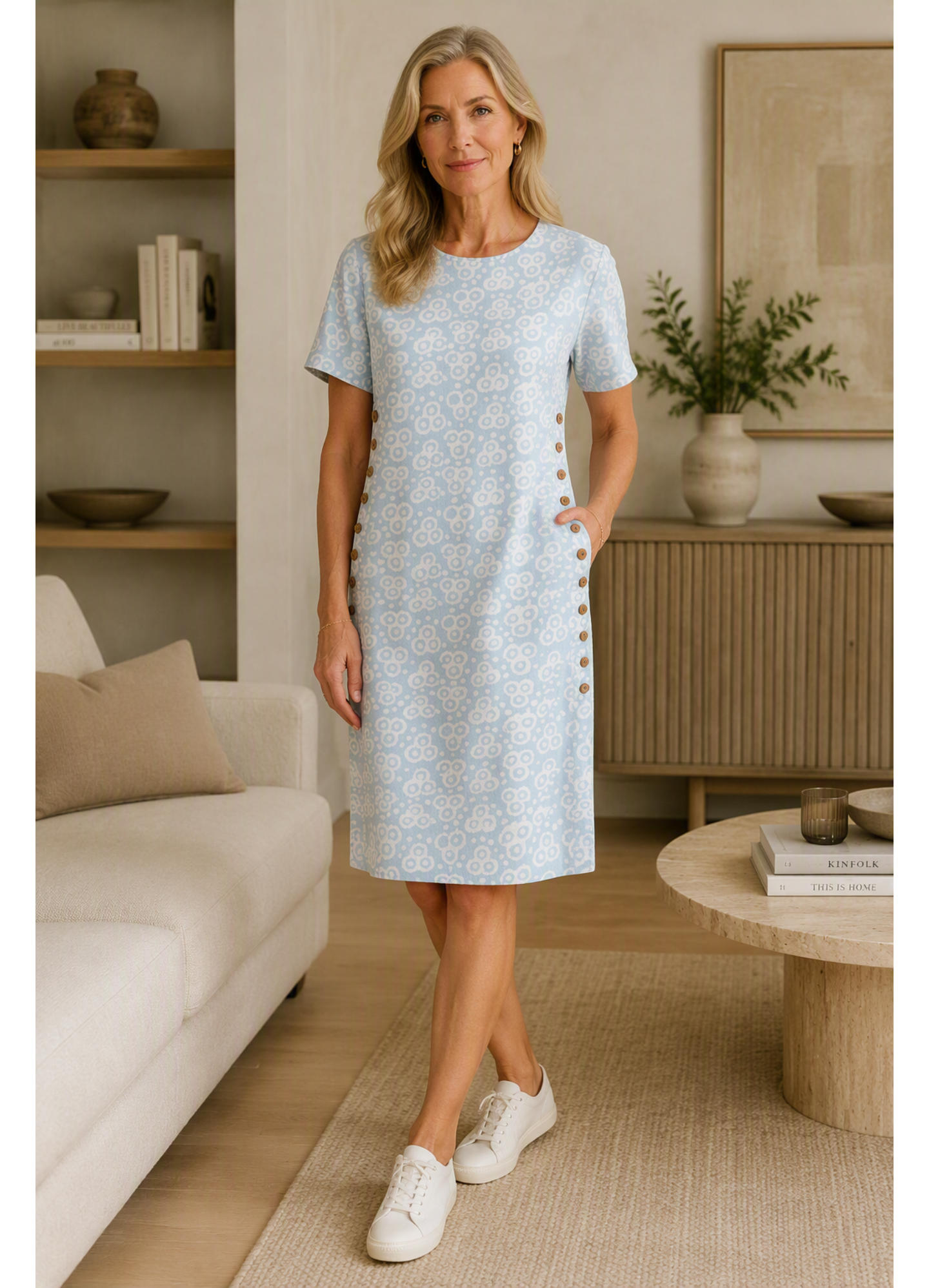 Alice Collins Kylie Print Dress