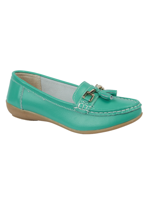 sachin and babi light blue dress Women's emerald green dress lace-up shoes with thick soles. Round toe.  Thick rubber soles main image 1