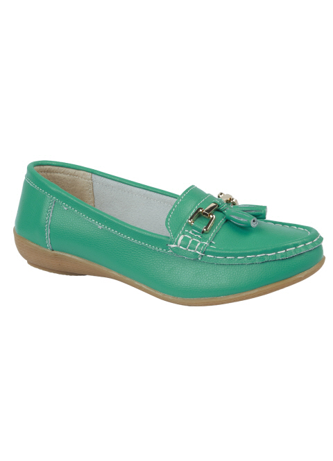 Jo & Joe Nautical Emerald Green Loafer