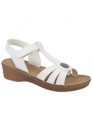 Jo & Joe St Kitts White Sandals